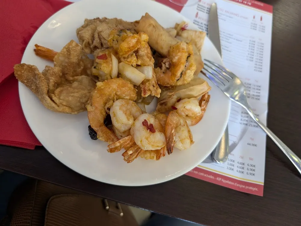 Crevettes Sautées Et Wan Tane