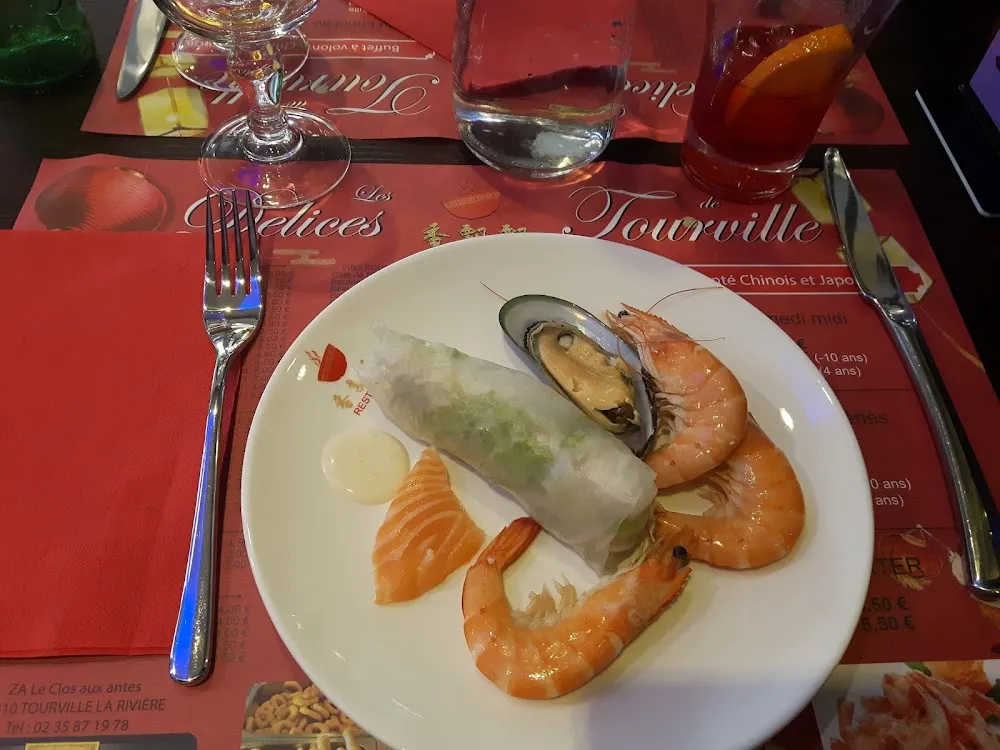 Nem Crevette Et Moule